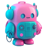 Cute robbot called "Webico"