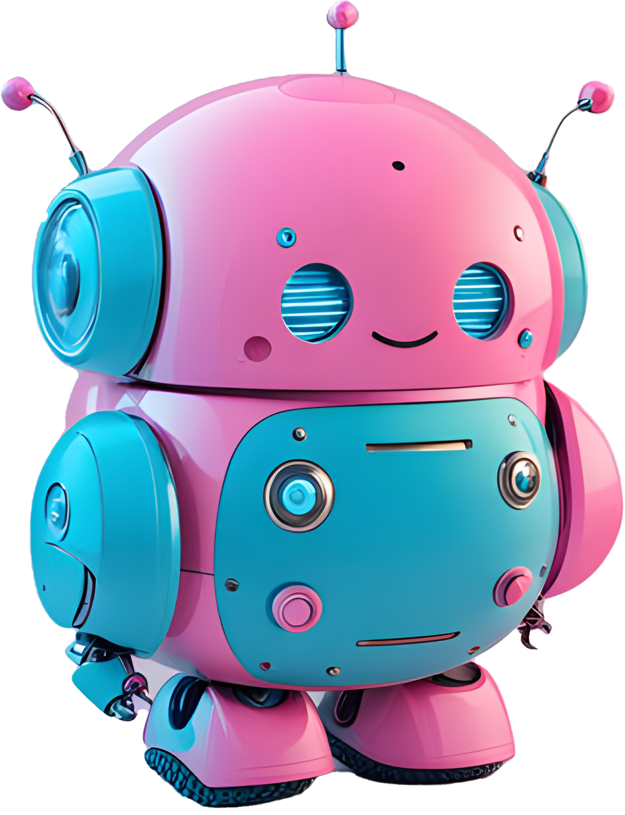 cute robot named "Webico"